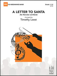 A Letter to Santa Concert Band sheet music cover Thumbnail